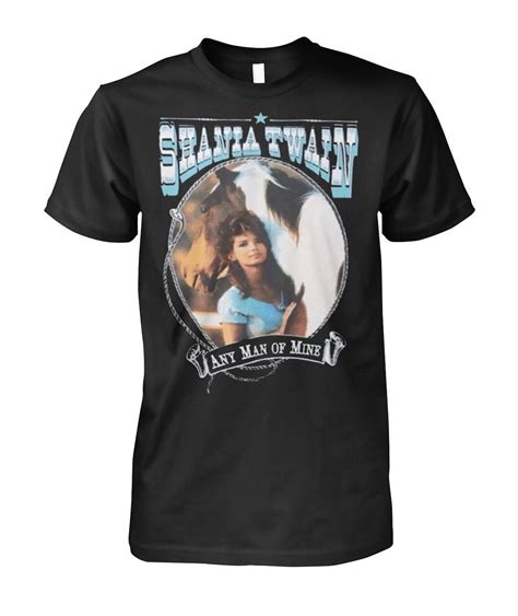 shania twain any man of mine shirt